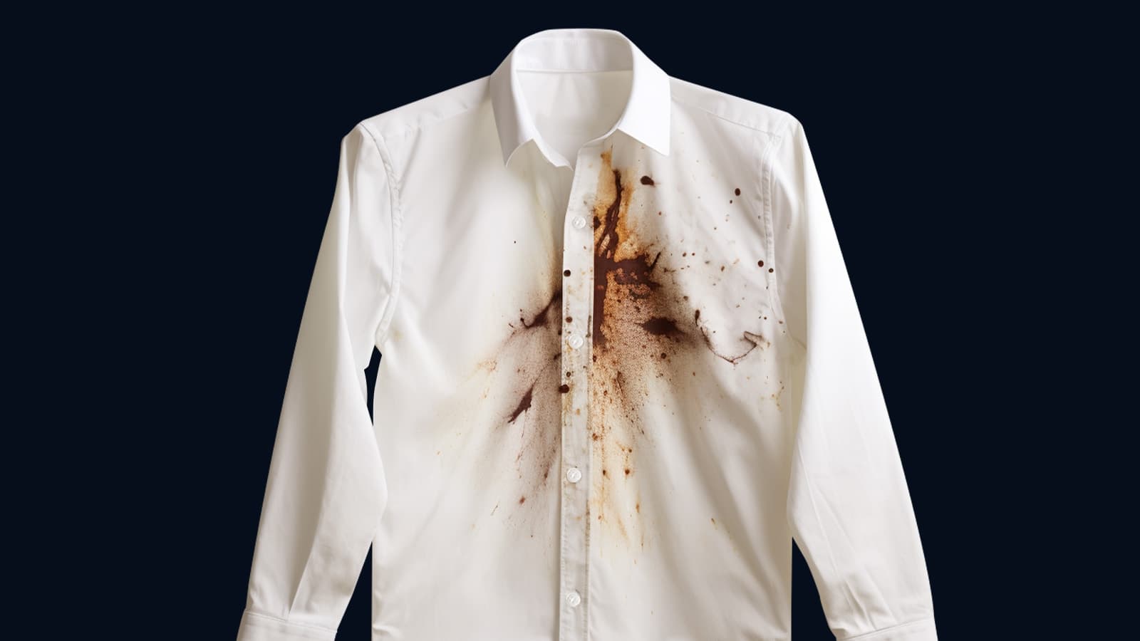 Koszos ing a tisztítás előtt